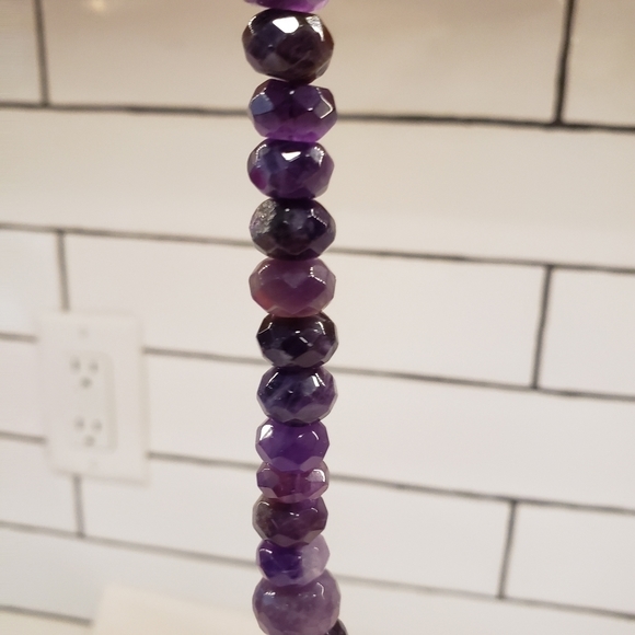 JAY King Purple Amethyst 18" necklace - Picture 8 of 10